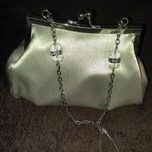 Silver handbag